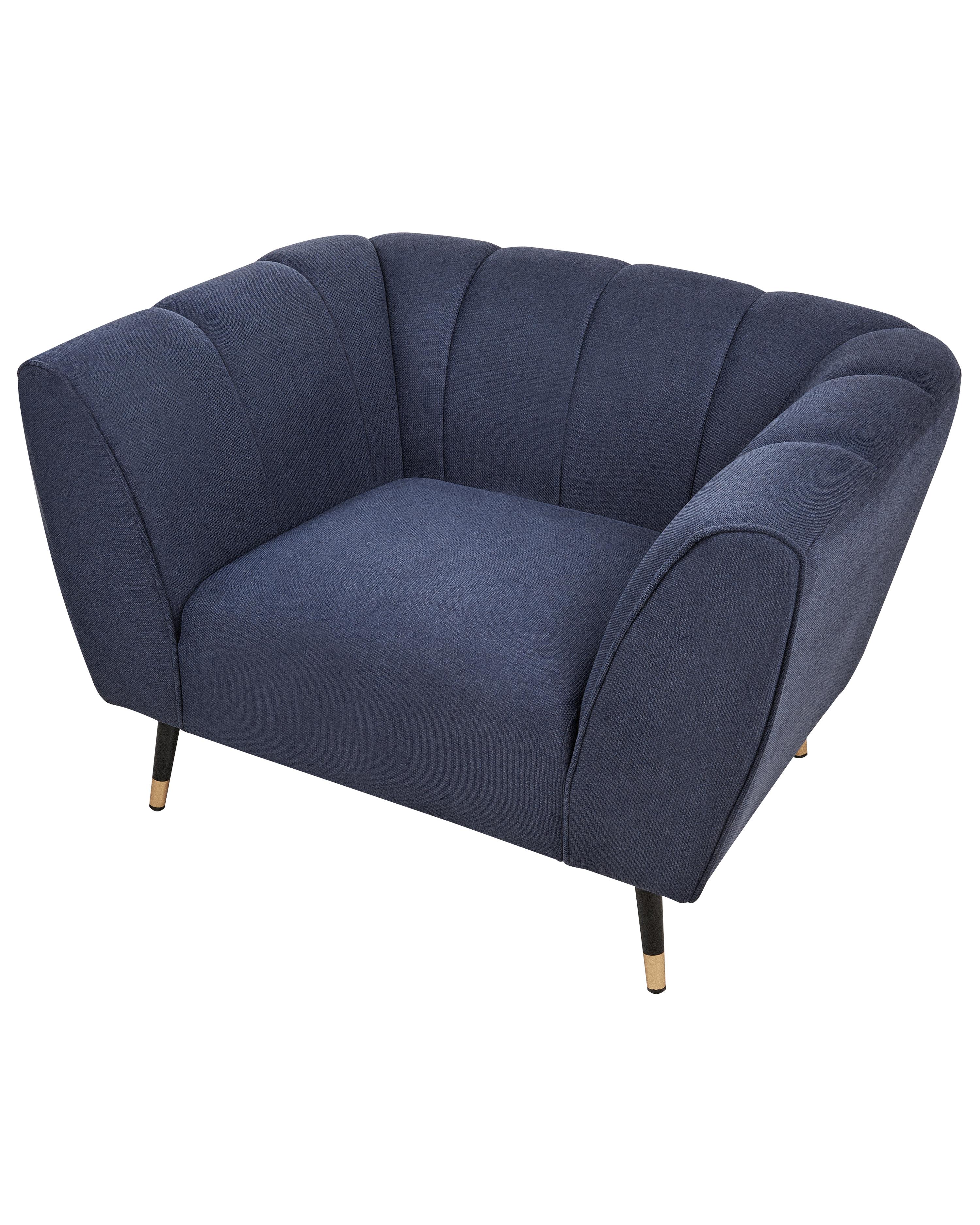 Fauteuil ORSTA Stof Donkerblauw
