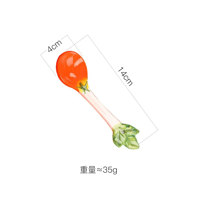 Koringa - Fruit-/groente keramische lepel (diverse ontwerpen)