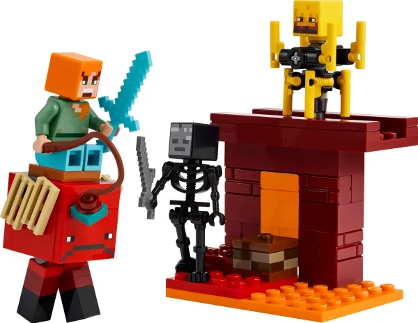 LEGO Minecraft 21266 Nether-lavakampen