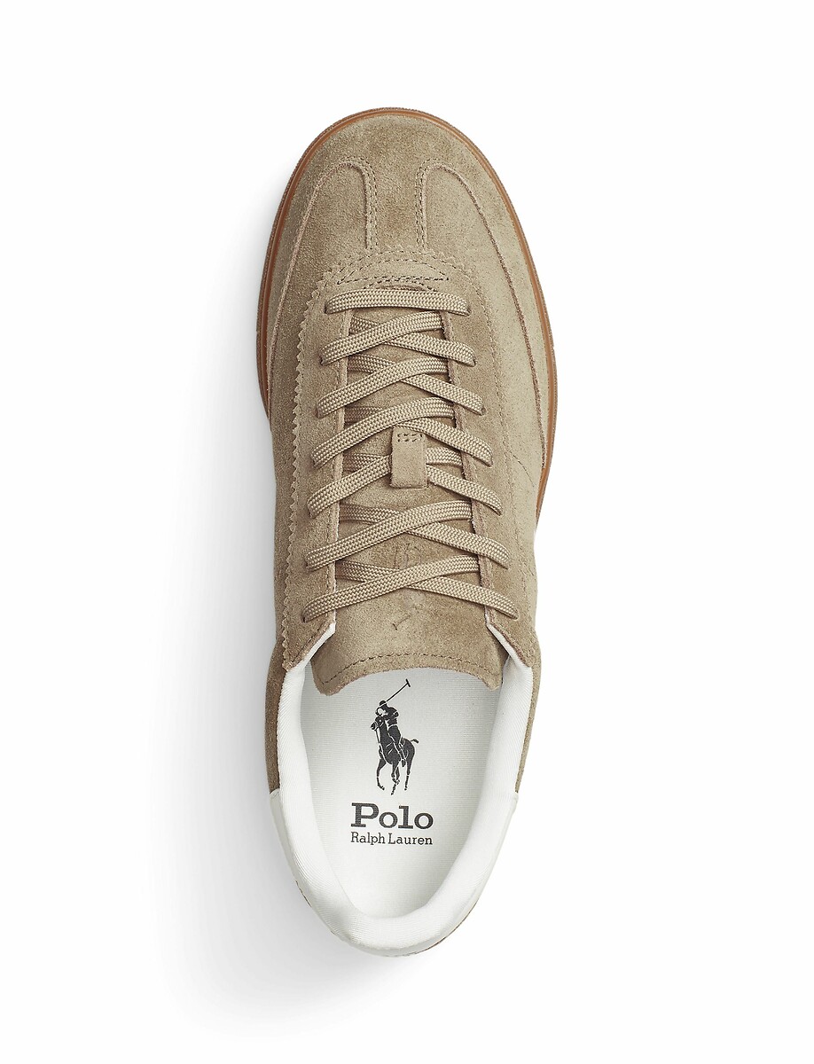 POLO RALPH LAUREN<br>Tênis Bedford PP em camurça