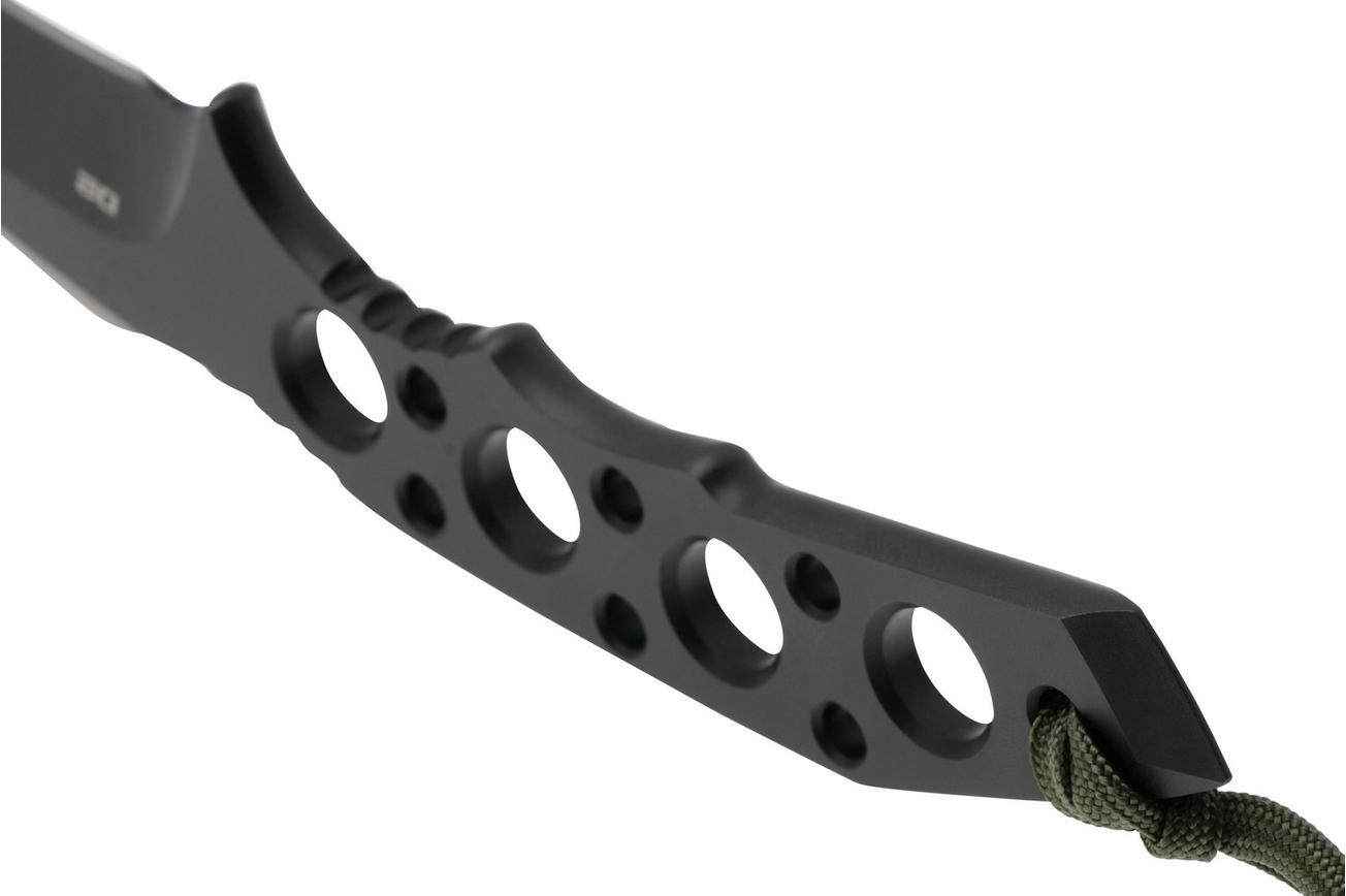Pohl Force Charlie Three Gen 2, 6112, Black TiN D2, vaststaand mes