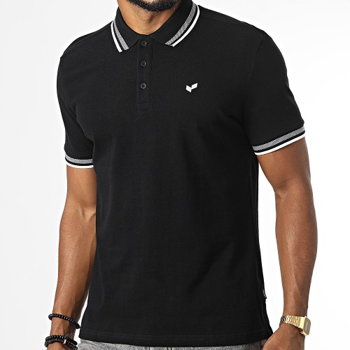 Polo Manches Courtes Rayoc Noir