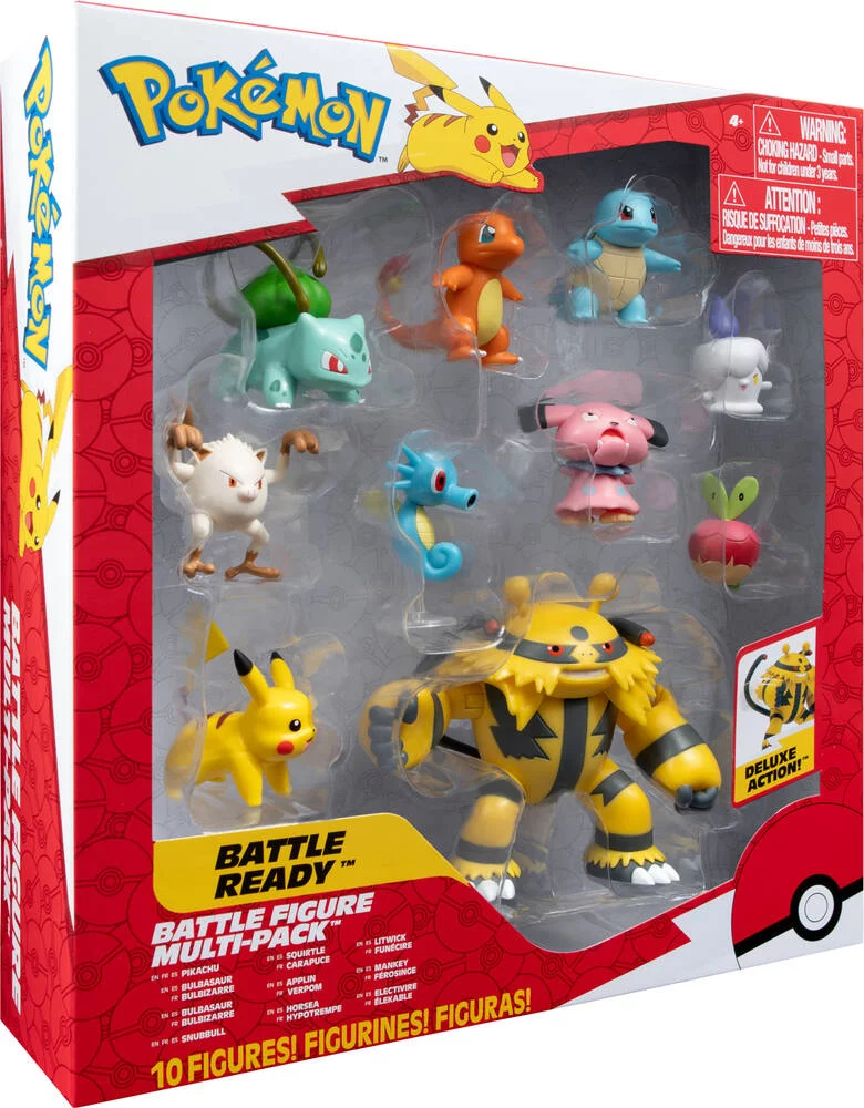 POKEMON PACK 10 FIGURINES