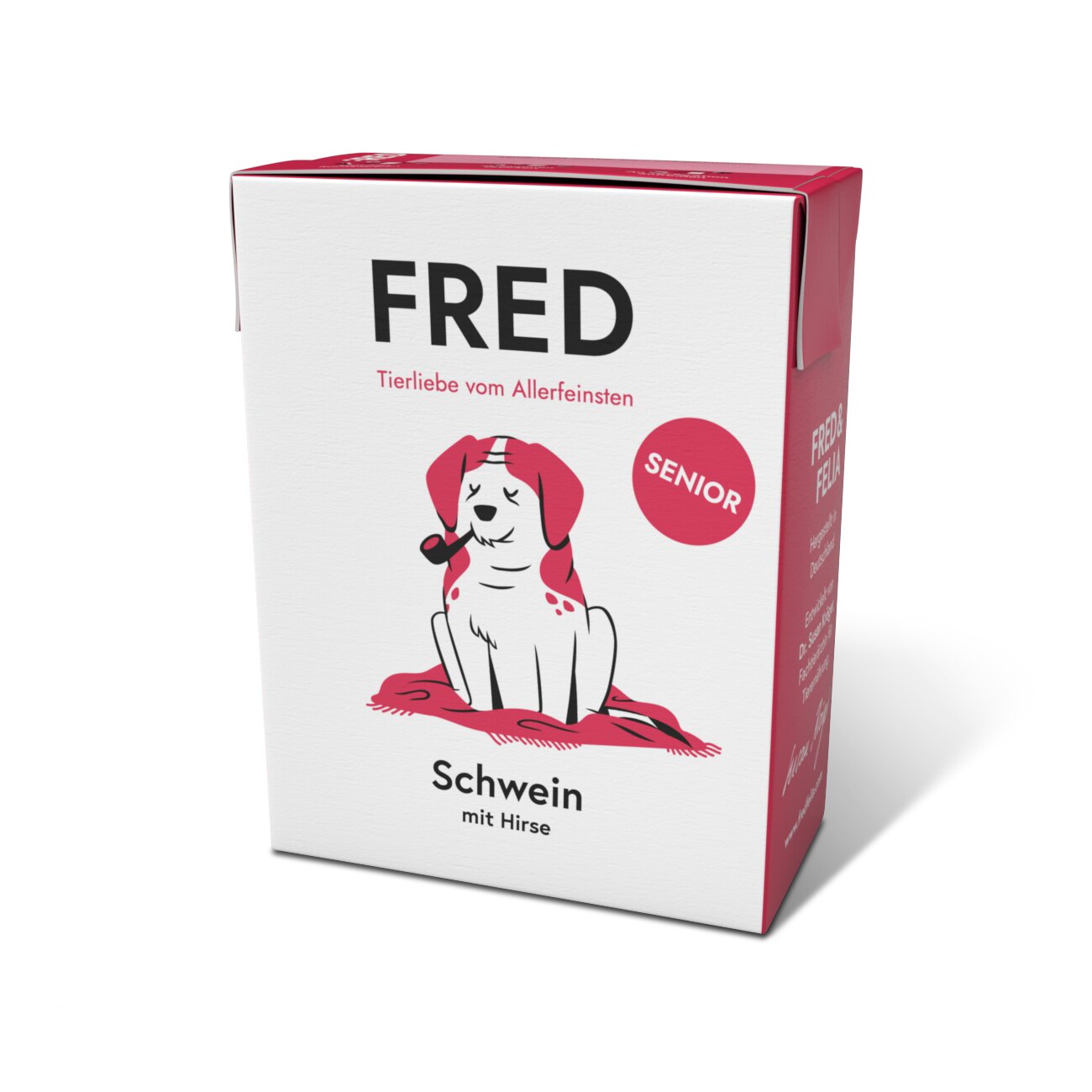 Fred & Felia FRED 10x390g SENIOR Schwein