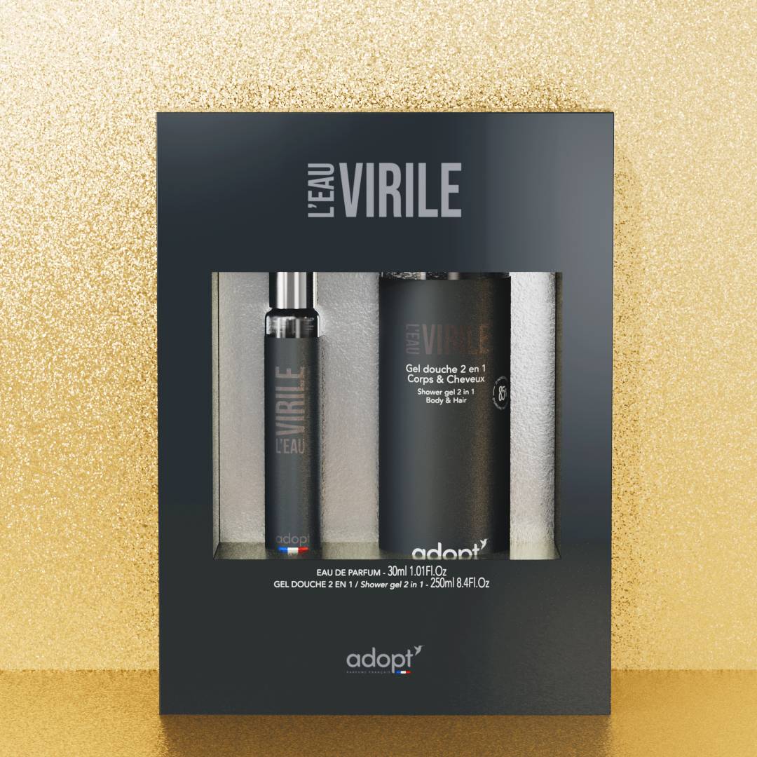 L'eau Virile COFFRET 30 ML + GEL DOUCHE