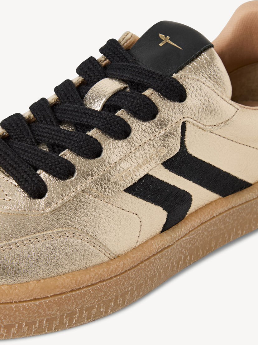 Leren Sneaker - goud