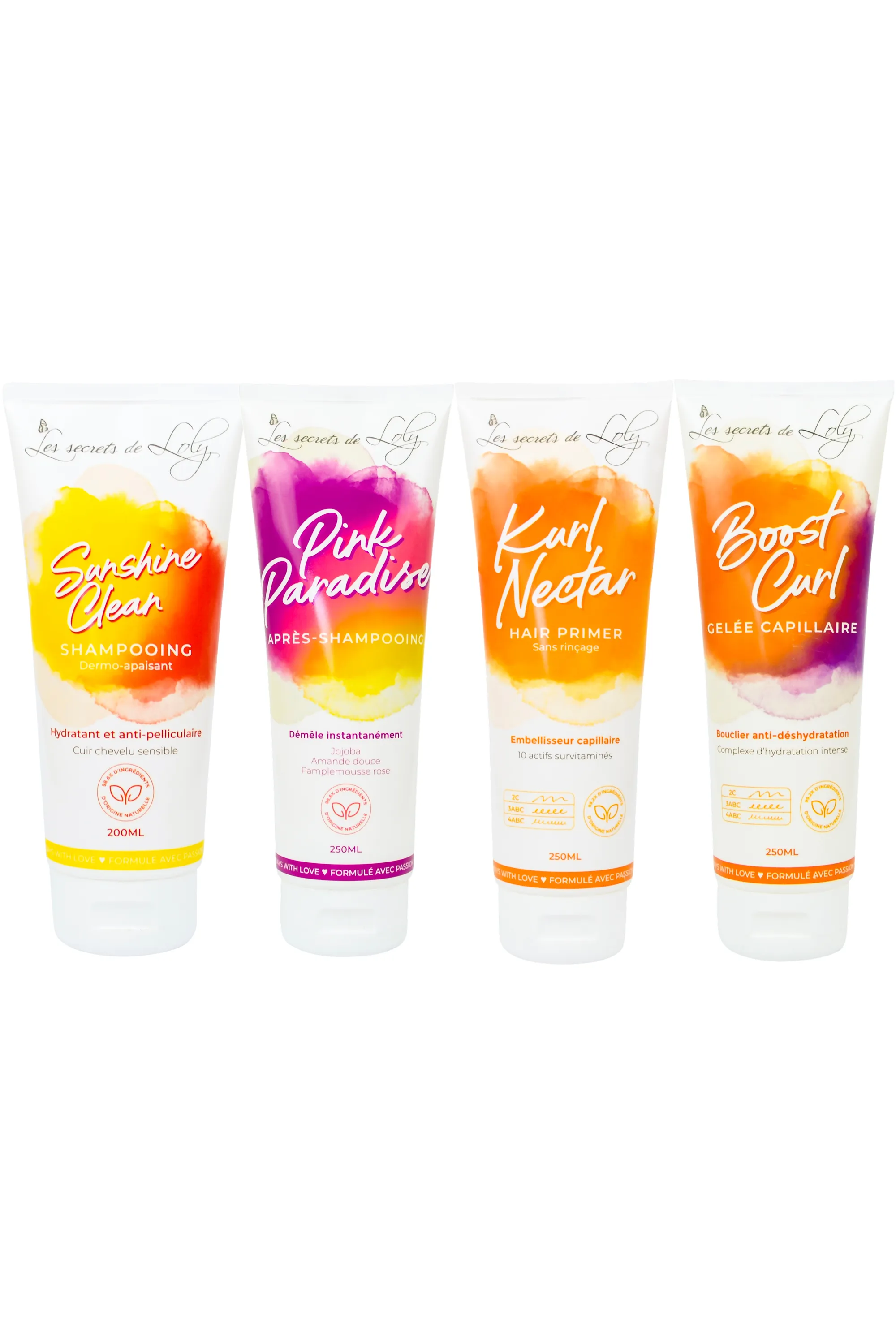 Les Secrets de Loly Routine complète pour cheveux secs