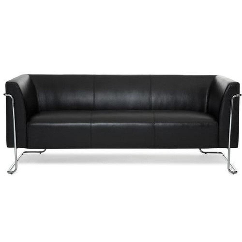 Lounge Sofa CURACAO Kunstleder mit Armlehnen hjh OFFICE
