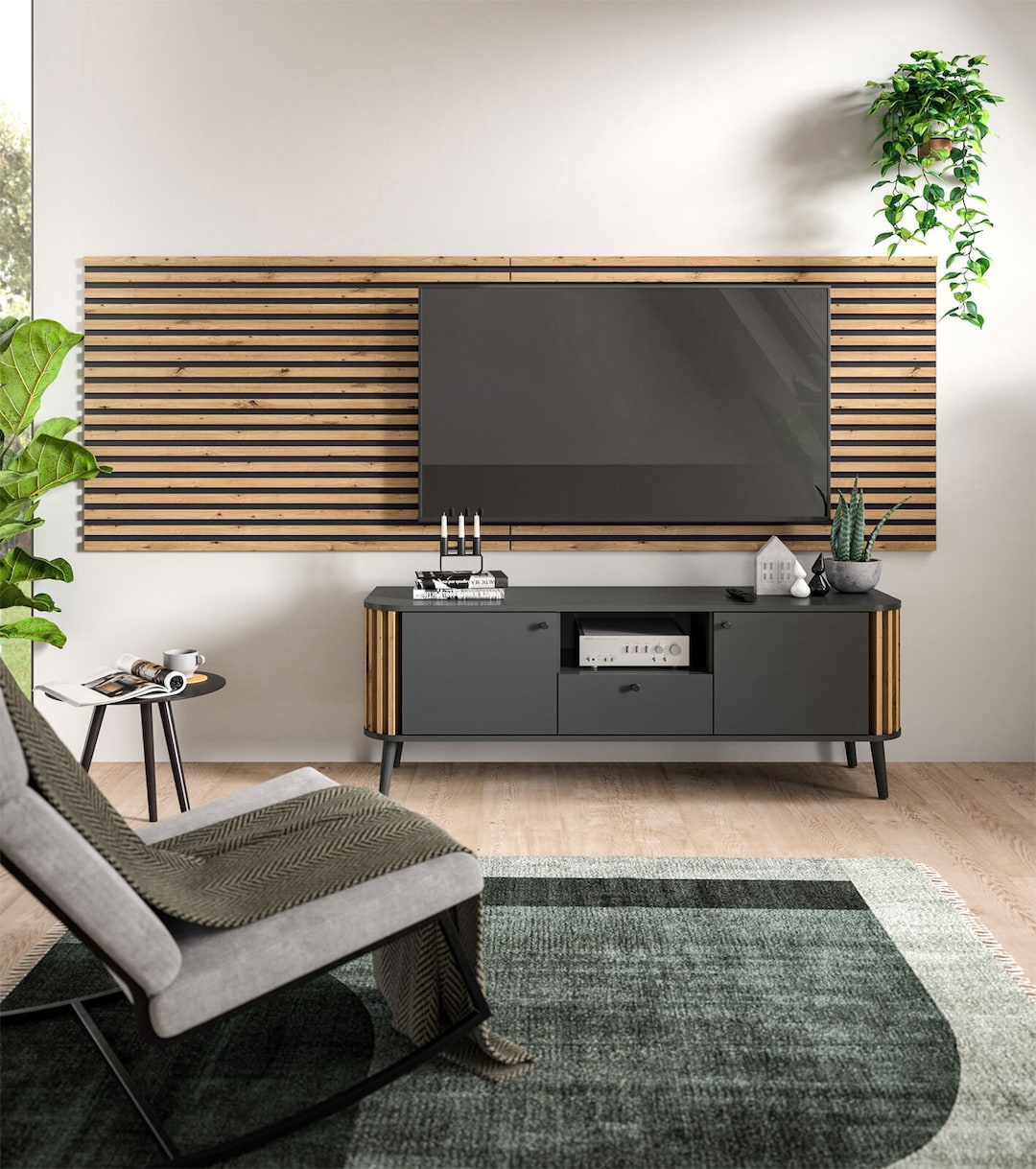 Dekopaneel 2er-Set 40 x 120 cm Artisan-Dekor
