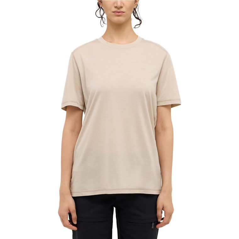 Haglöfs Kaise Wool Tee Women Chalk Beige