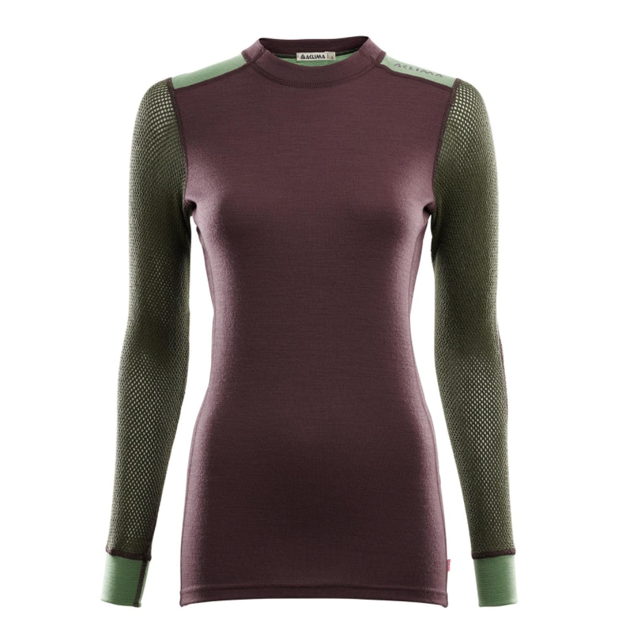 Aclima WoolNet Hybrid ullsett, dame<br>Deilig kombinasjon av WoolNet & WarmWool!