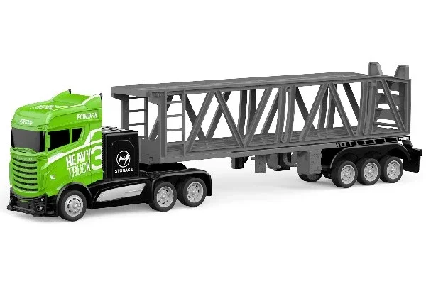 Crazon - Truck R/C w. hanger & signs 1:16 2.4GHz, green (534662)