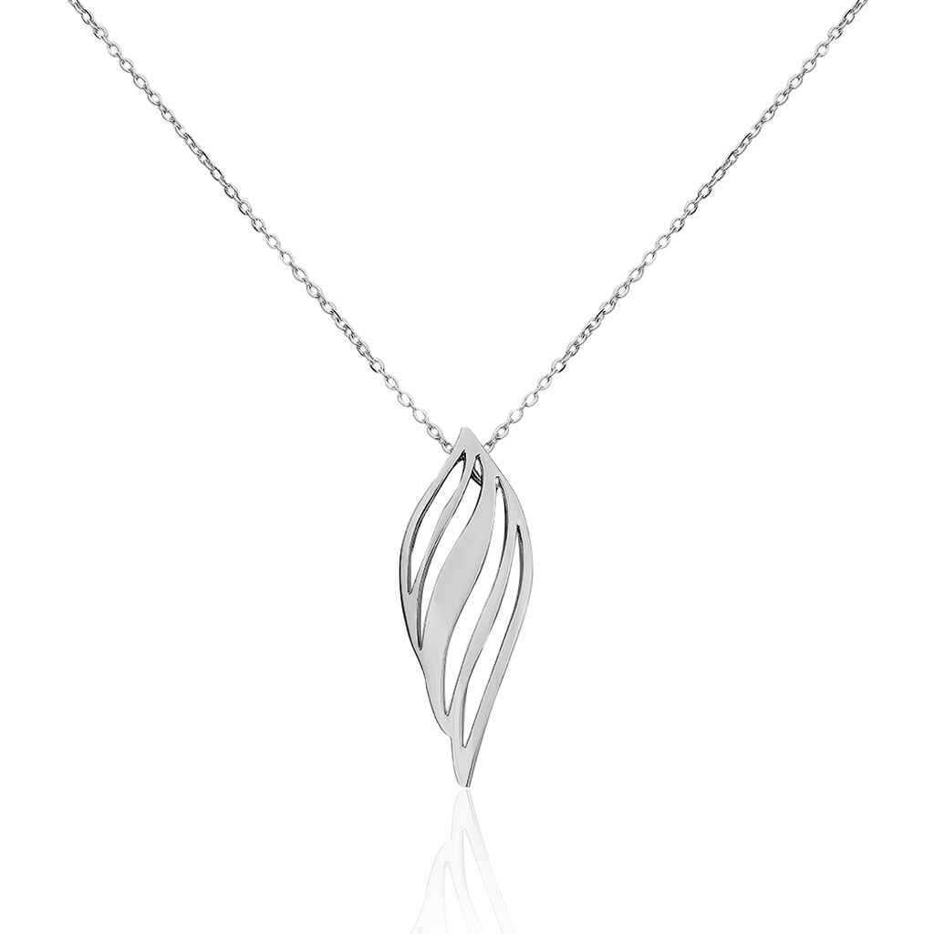 Collier Salaya Acier Blanc
