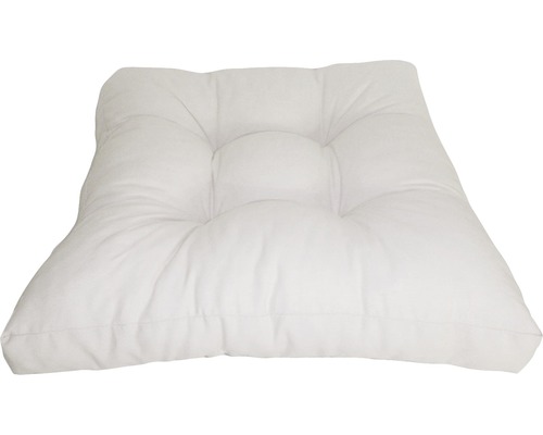 Decoratief kussen, katoen, 50 x 50 cm, lichtbeige