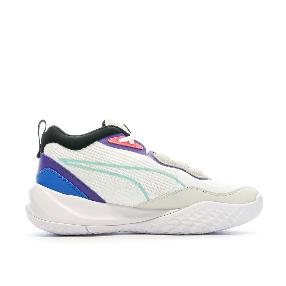 Puma Baskets Blanches/Bleu/Noir Homme Puma Playmaker Pro