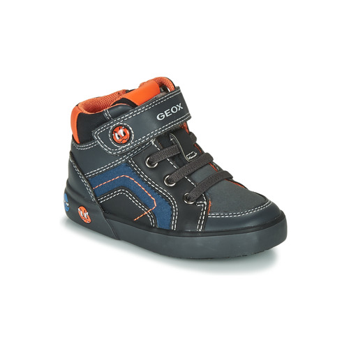Geox - B KILWI BOY - Gris / Noir