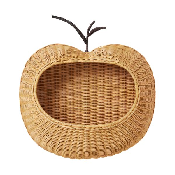 Ferm Living Gevlochten Wandmand Appel - Natural