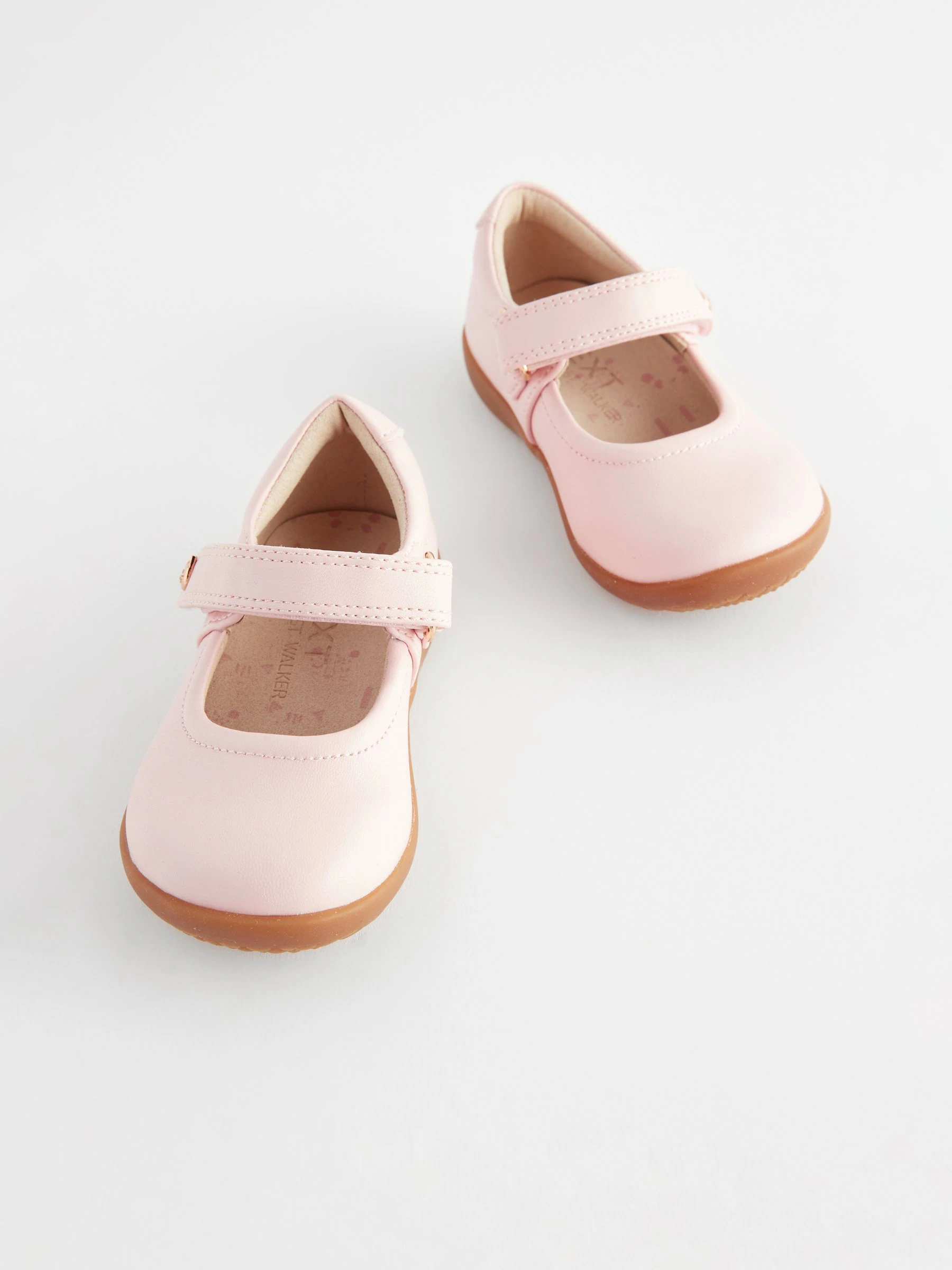 Roze - Mary Jane-schoentjes voor eerste babypasjes