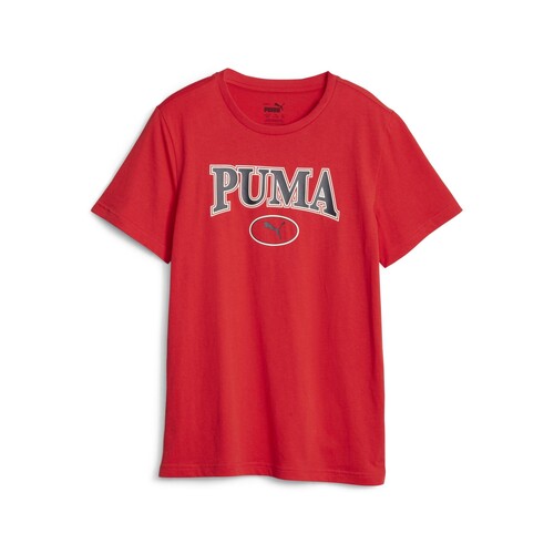 Puma - PUMA SQUAD TEE B - Rouge