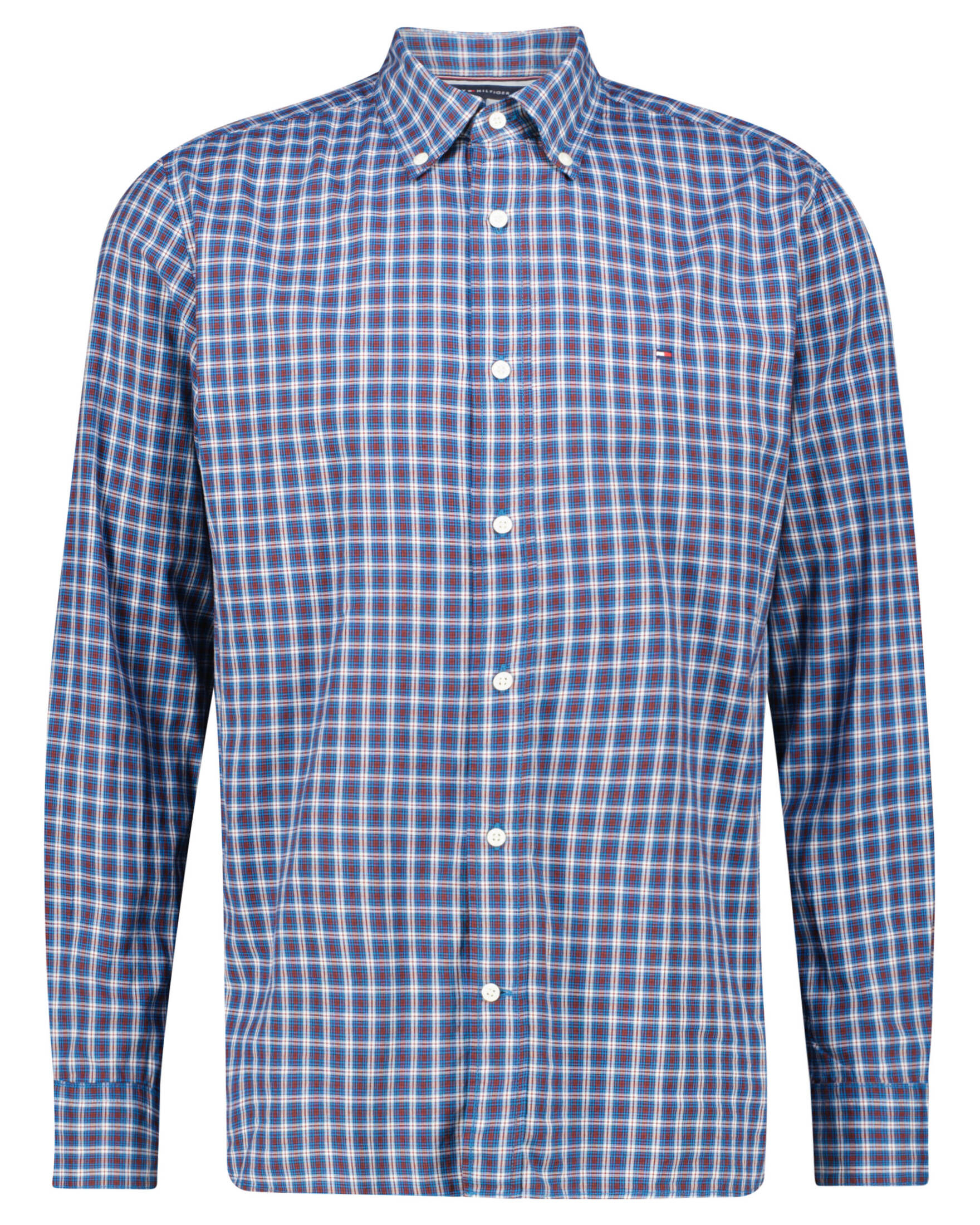 Tommy Hilfiger| Herren Hemd NAT SOFT FLEX MINI TARTAN RF