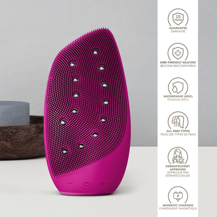 GESKE Sonic Thermo Facial Brush & Face-Lifter | 8 in 1