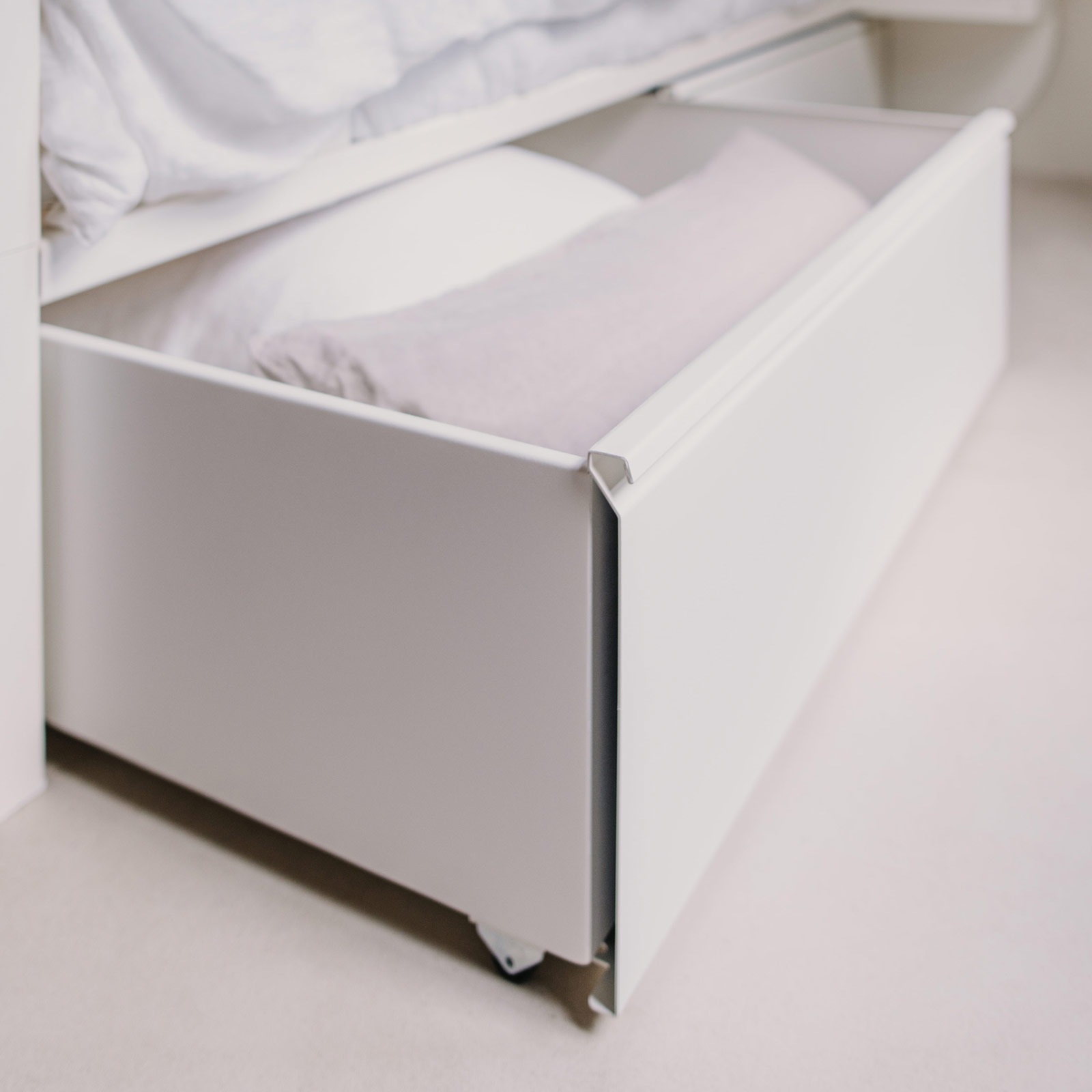 Lade voor bedframe °01 en °02 | Wit Voor 140 x 210 cm (per stuk)