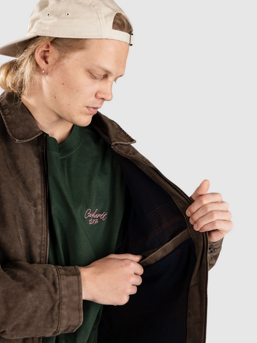 Element Parker Canvas Jacket bracken