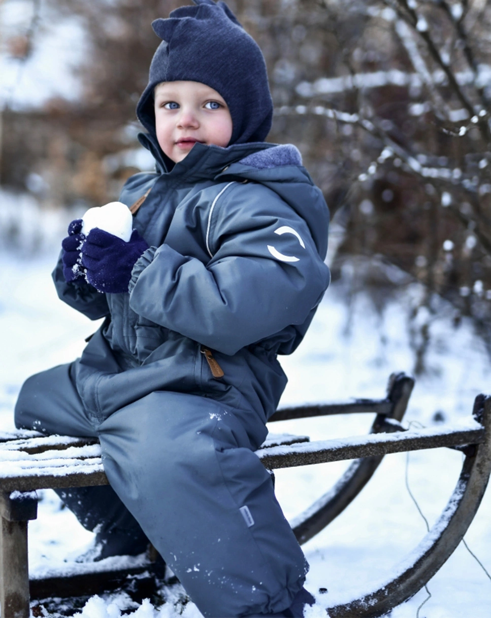 Schneeanzug JUNIOR SOLID in blue nights