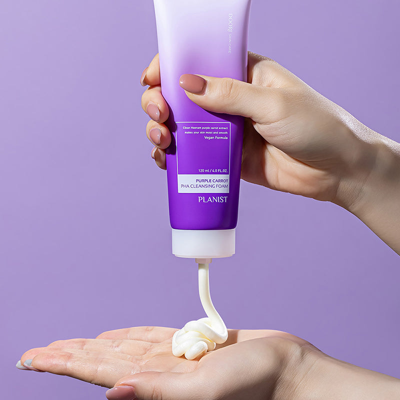 Purple Carrot PHA Cleansing Foam