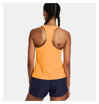 Débardeur Under Armour Launch Orange Femme