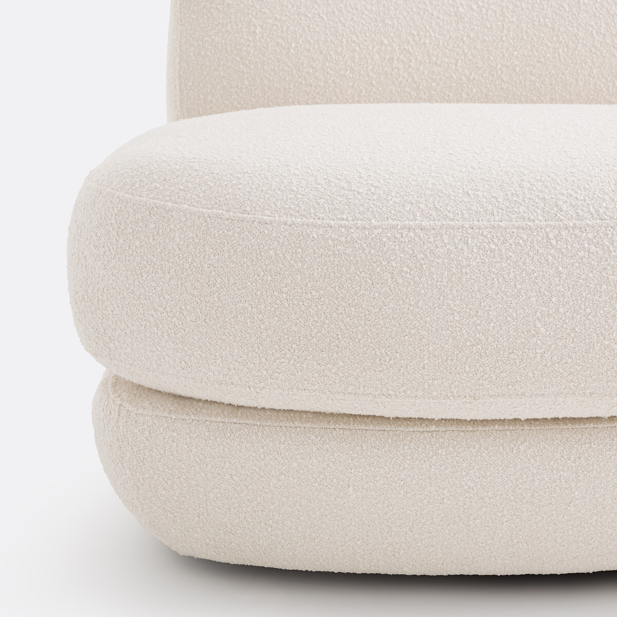LA REDOUTE INTERIORS<br>Stoel van bouclestof Lega