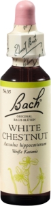 Bachblüten Original White Chestnut No35