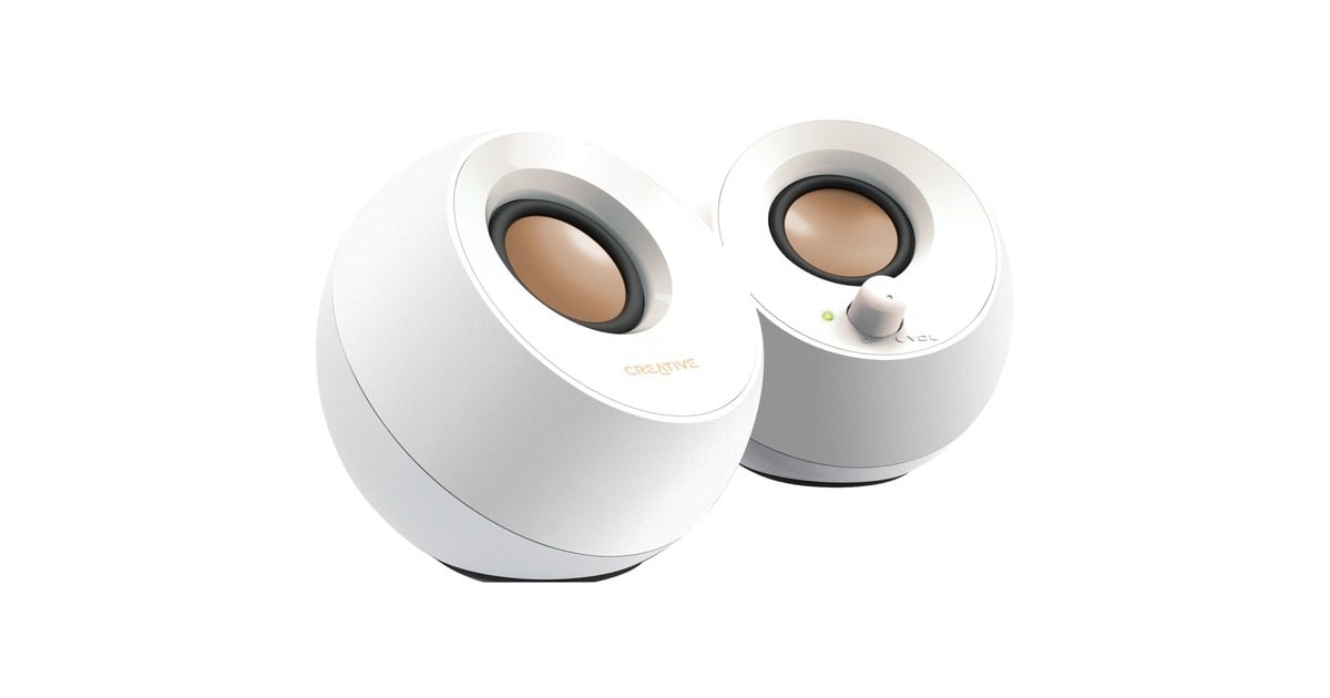 CreativePebble pc-luidspreker  (Wit, USB)