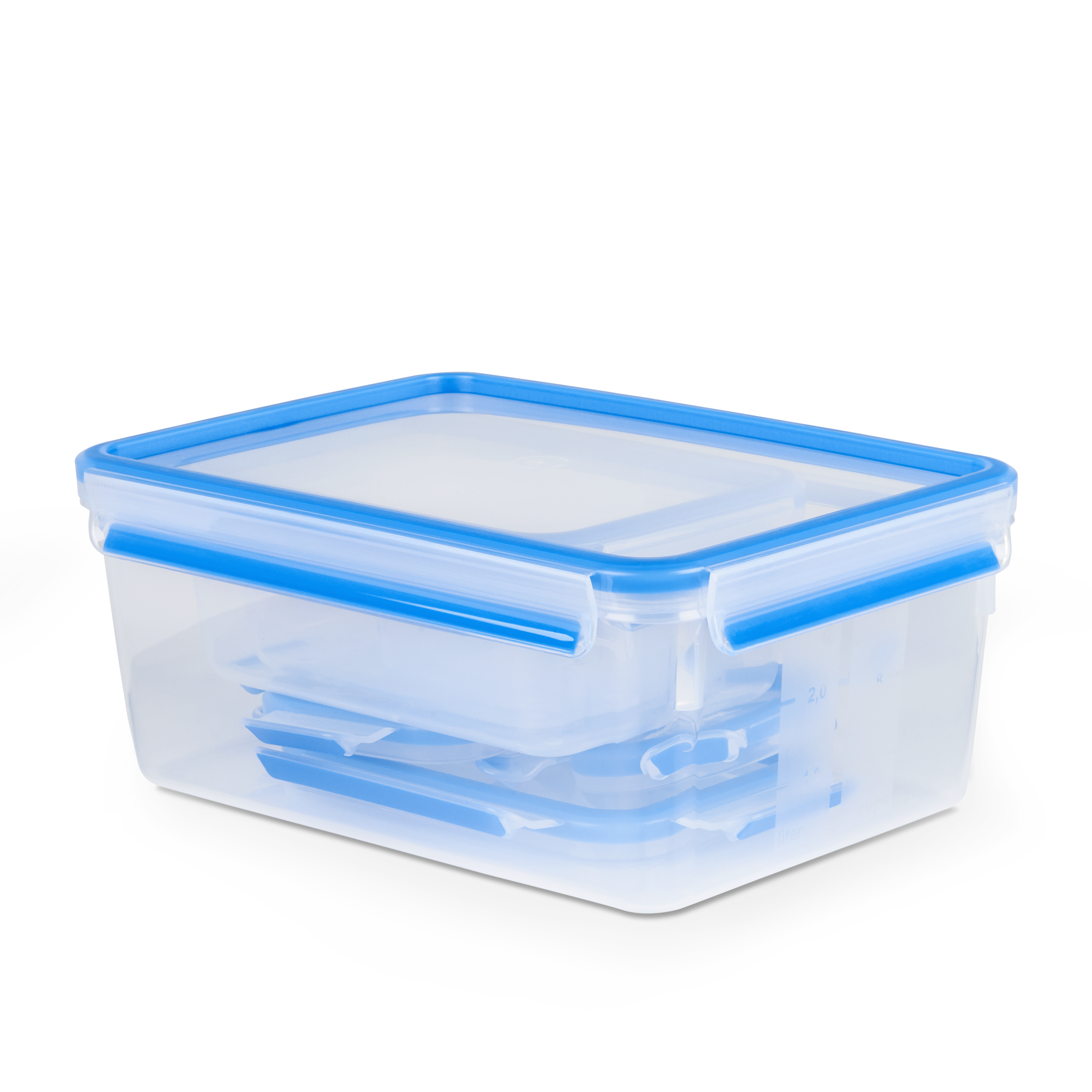 MasterSeal Fresh K3029012  5-delige set vershoudbakjes 0,15/0,2/0,55/1,0/3,7L