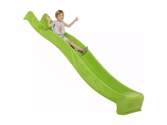 Glissière de toboggan en PEHD Rex 230cm Vert lemon
