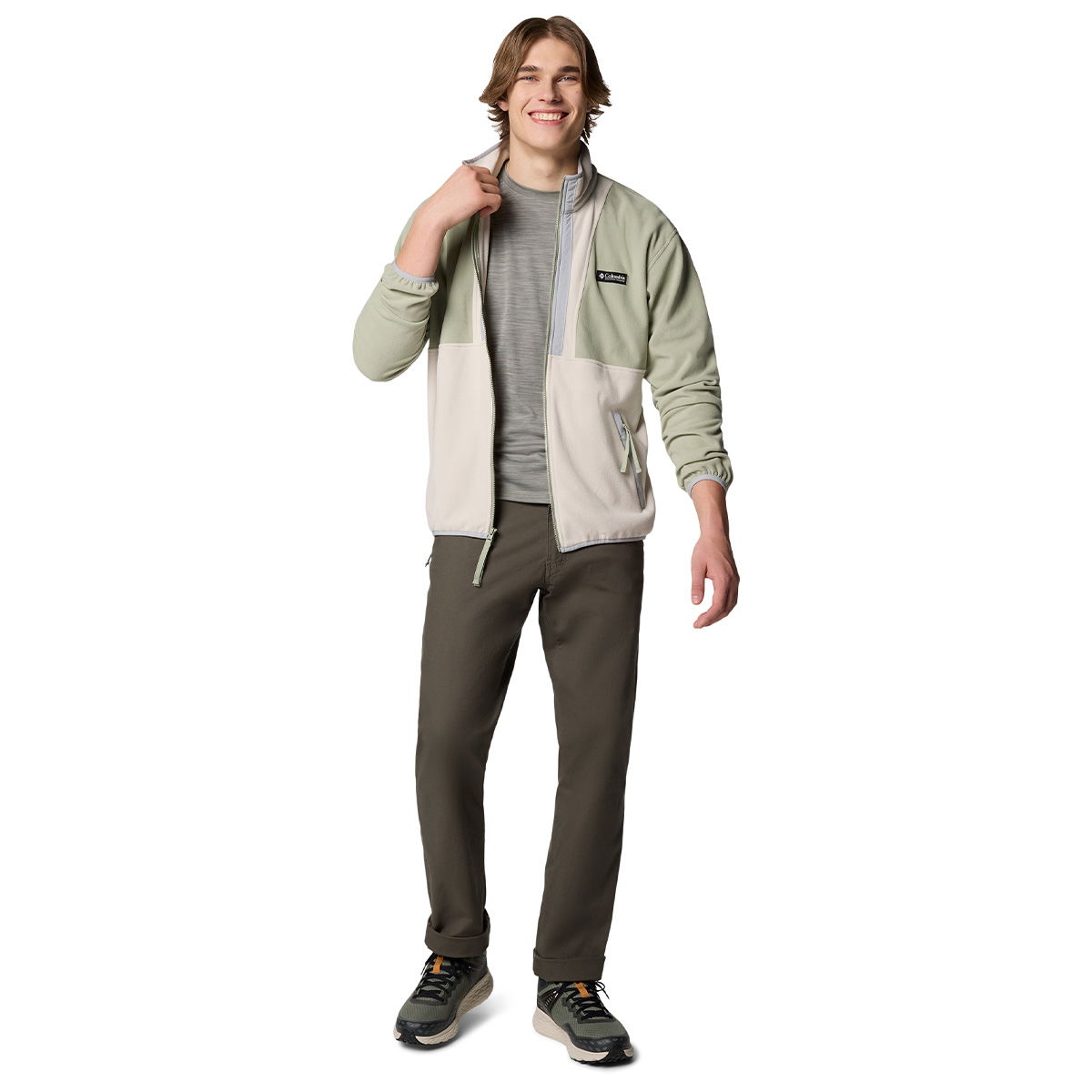 Columbia Back Bowl II LW Fleece, herre (Safari)