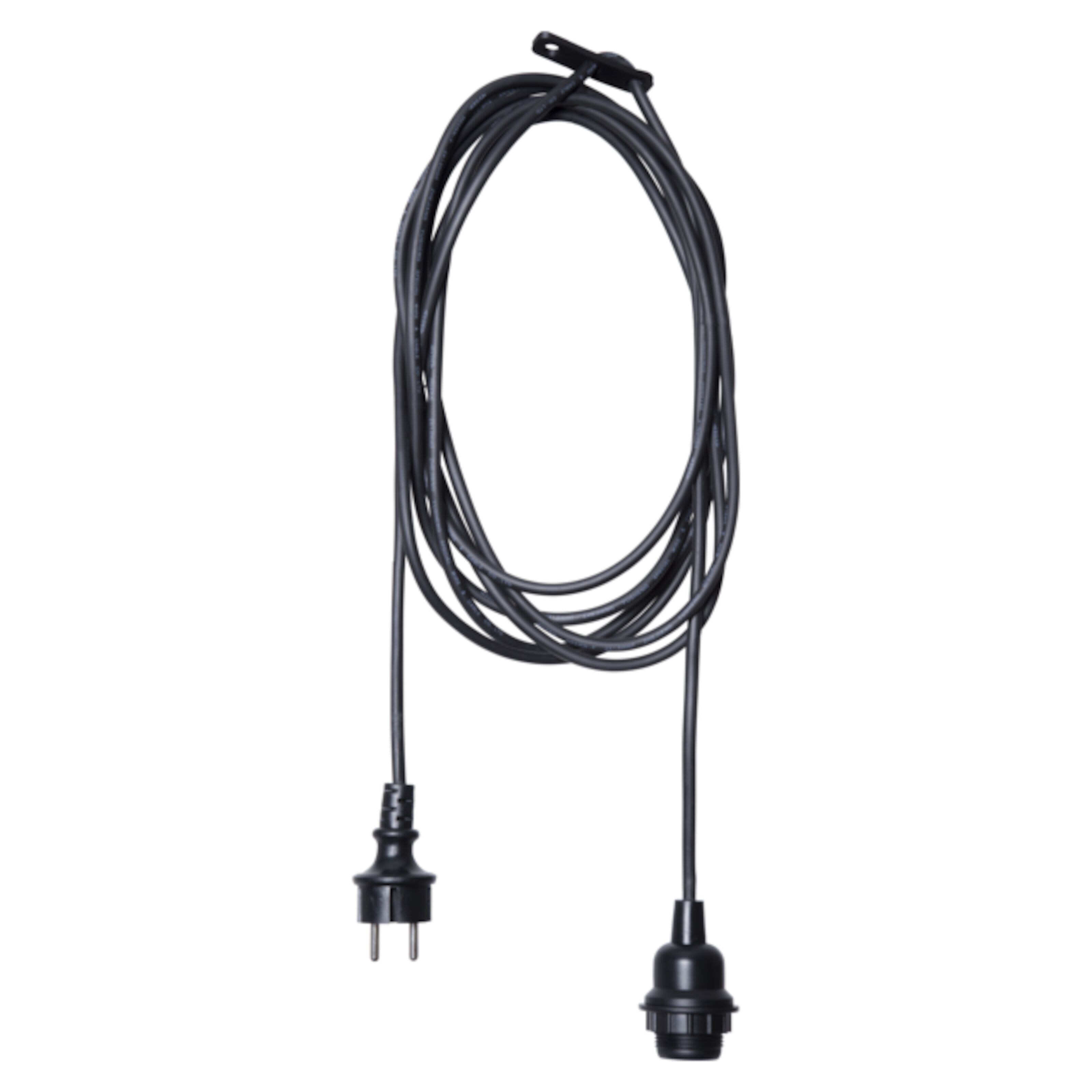 Lampeholder E27 med kabel