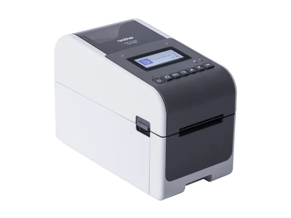 Brother TD-2350D203 - Mærkat/kvitteringsprinter - S/H - direkte termisk - Rulle (6,3 cm) - 203 dpi - op til 152.4 mm/sek. - Wi-Fi(n), Bluetooth 5.2, LAN, USB 2.0, USB vært