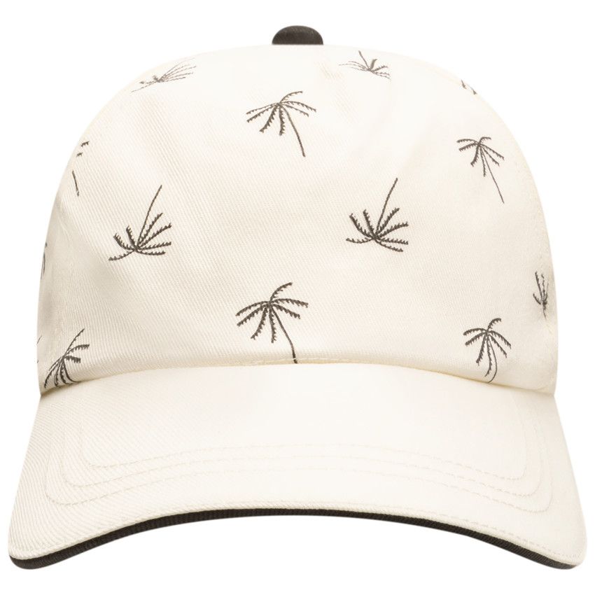 Casquette en toile imprimée palmiers pour bébé garçon - Ecru