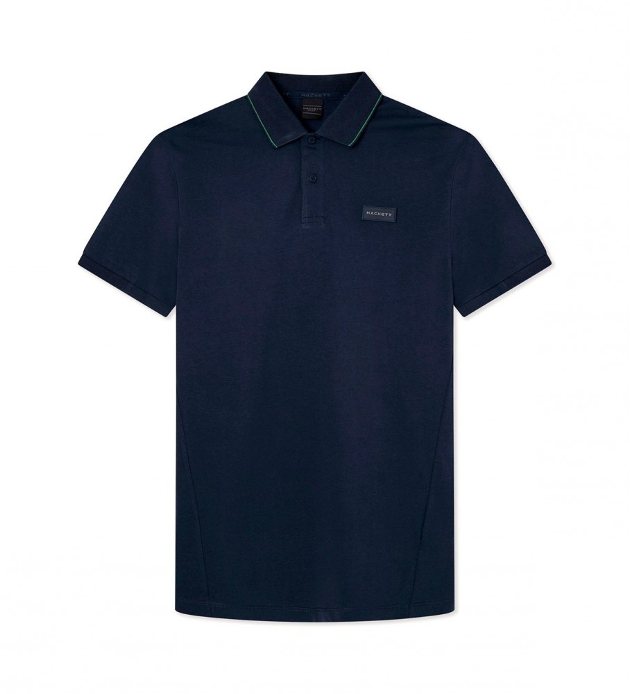 Hackett Polo HS Badge Navy