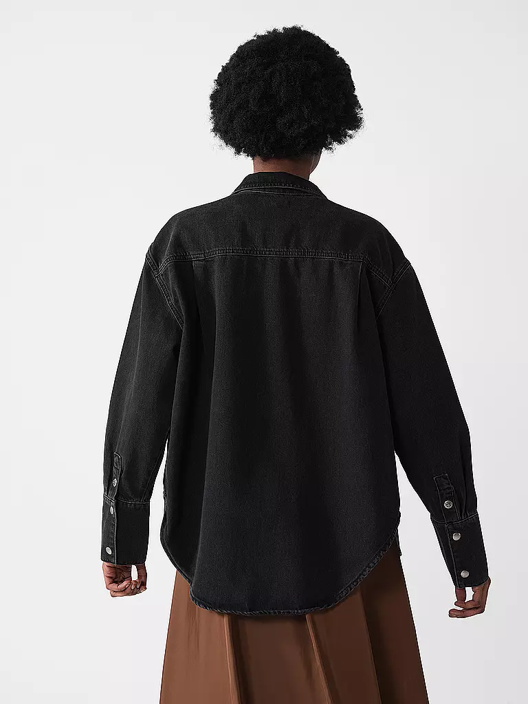 ANINE BING Jeansbluse DANTE schwarz