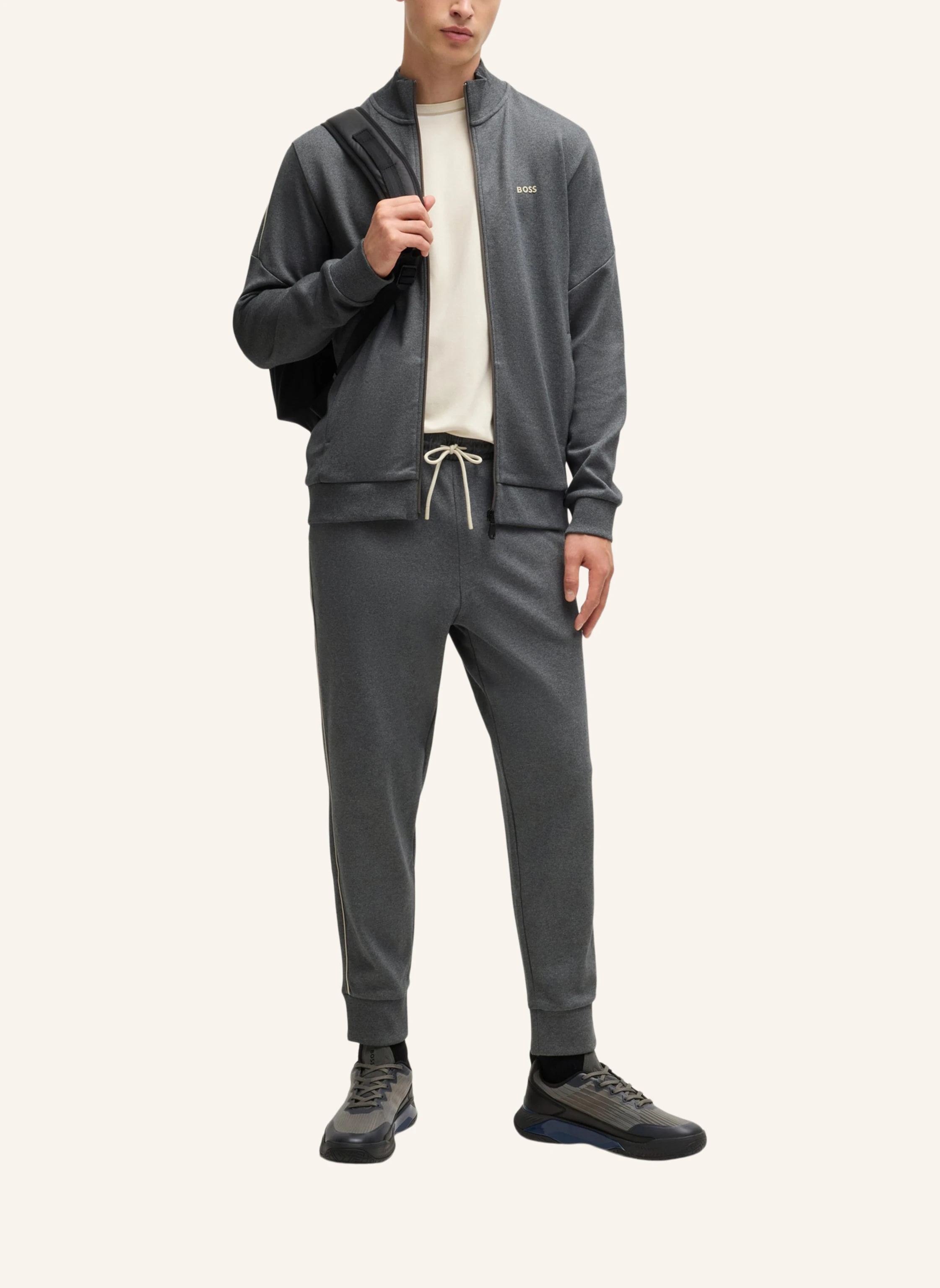 BOSS Sweatshirt TRACKSUIT SET AMZ_IN Regular Fit