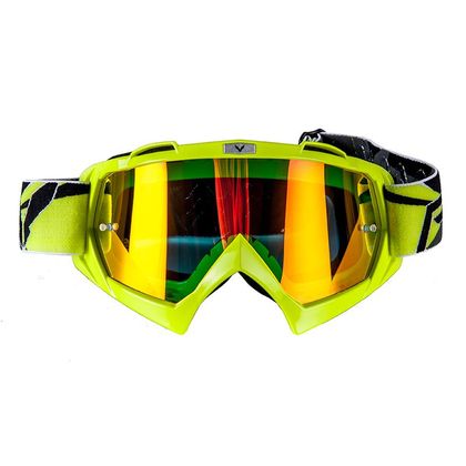 Masque cross Prov VISION BIKKI YELLOW FLUO IRIDIUM 2018 - Jaune