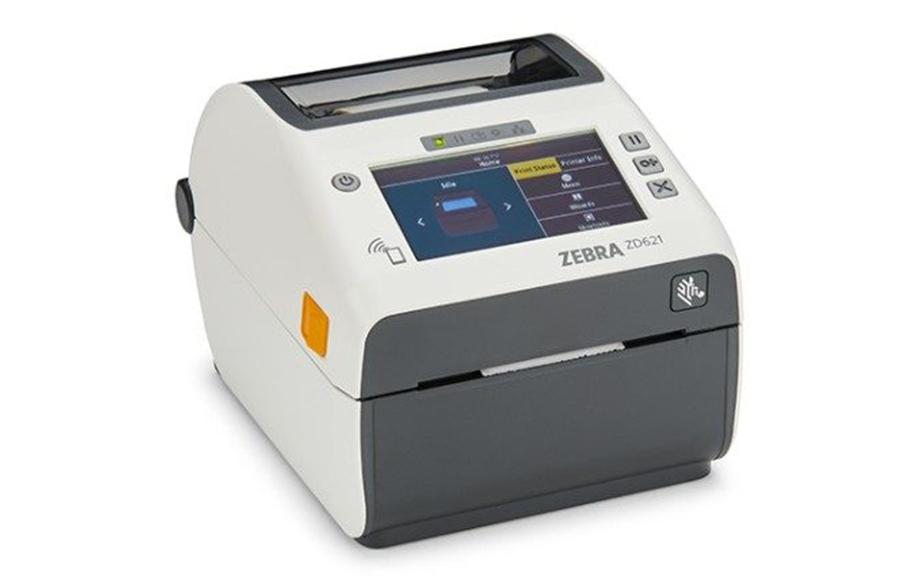 Etikettendrucker ZD621d 203 dpi HC LCD USB, RS232, LAN, BT<br>104-mm-Thermotransferdrucker mit einfacher Benutzeroberfläche