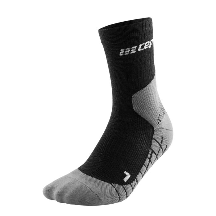 CEP Herre Strømper Light Merino Hiking Socks Mid-Cut Sort
