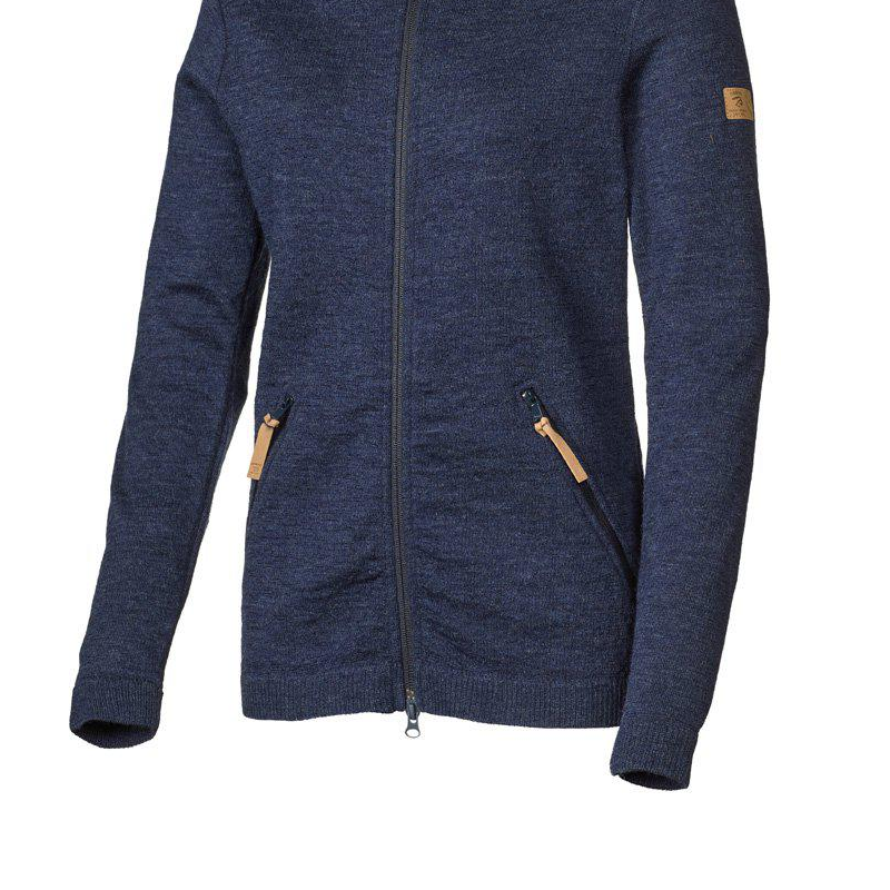Ivanhoe Vanja Hood wollen dames vest - Blue