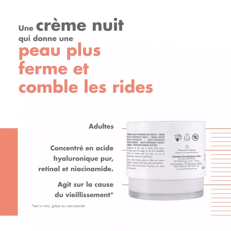 Hyaluron Activ B3 - Crème Multi-intensive Nuit - 40ml