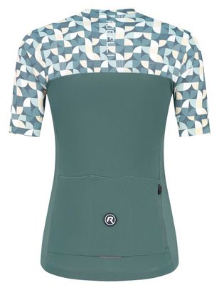 Maillot Manches Courtes Rogelli Essential Graphic Menthe Femme