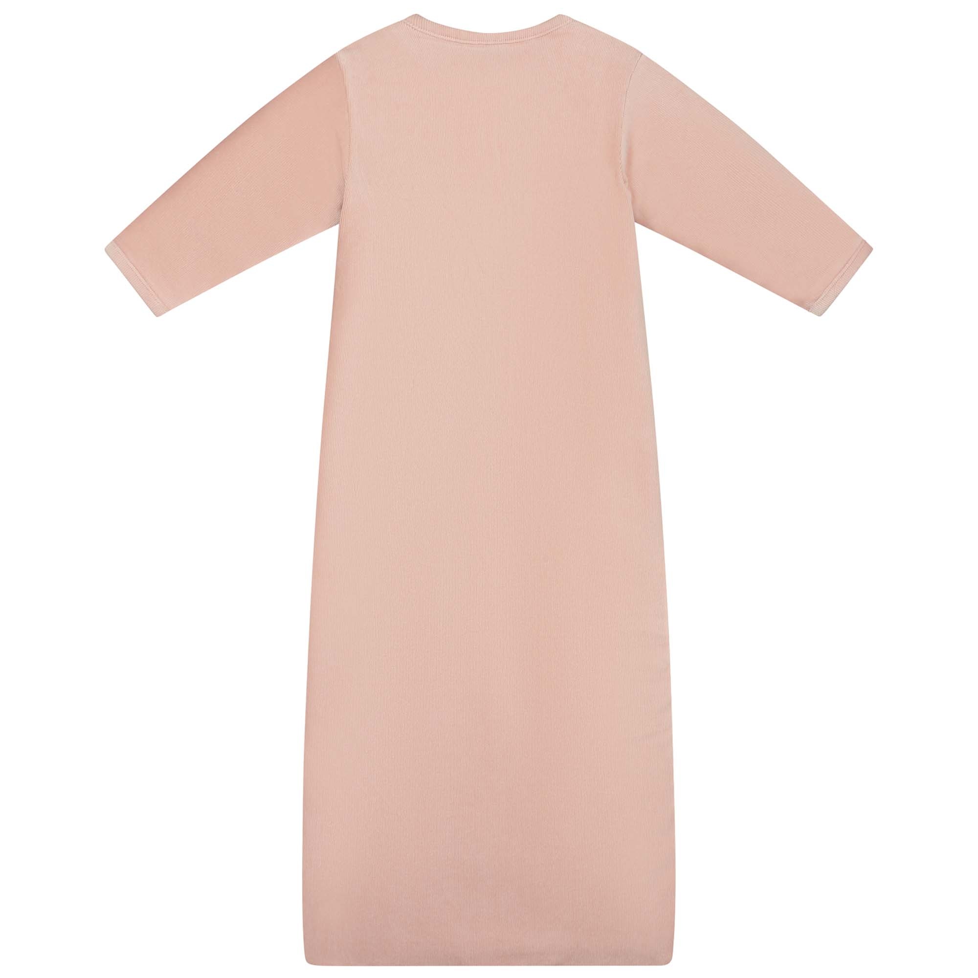 Prénatal slaapzak rib velvet roze