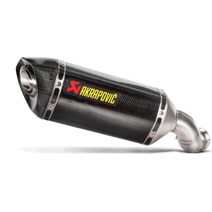 Silencieux Akrapovic Carbone embout carbone - Noir
